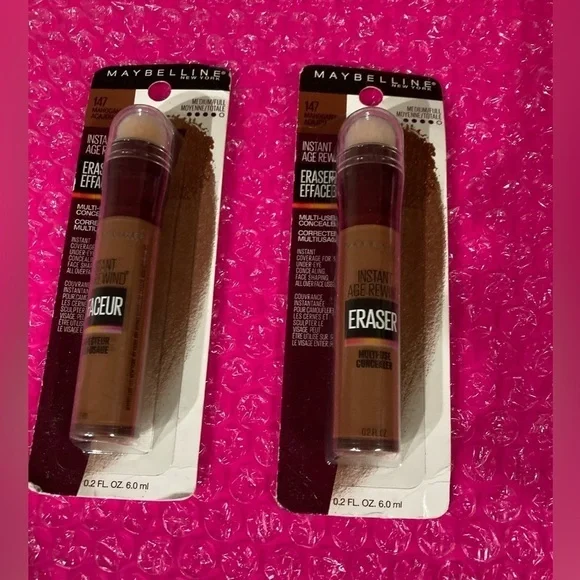 💫 2x Maybelline ERASER INSTANT AGE REWIND Multi-use CONCEALER; Mahogany … - Picture 14 of 15